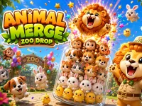Animal Merge: Zoo Drop image